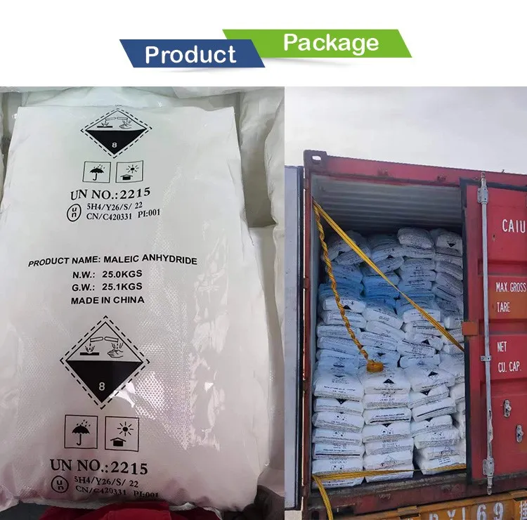 Maleic anhydride package
