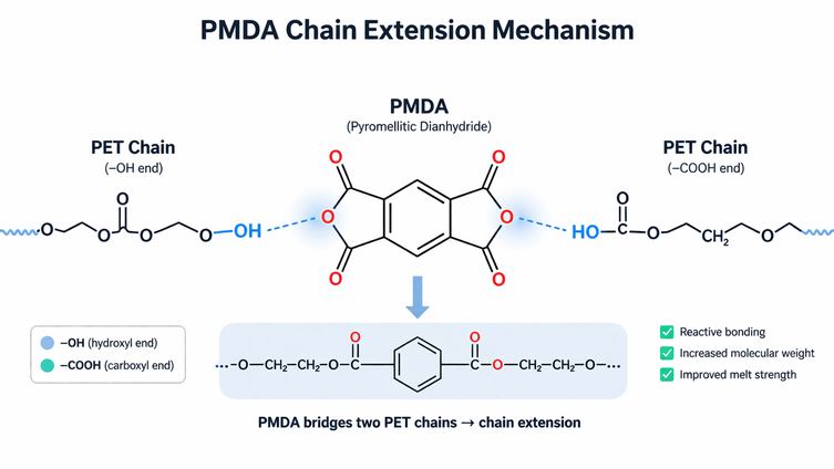 PMDA Chain Extension Mechanism PMDA Chain Extension Mechanism